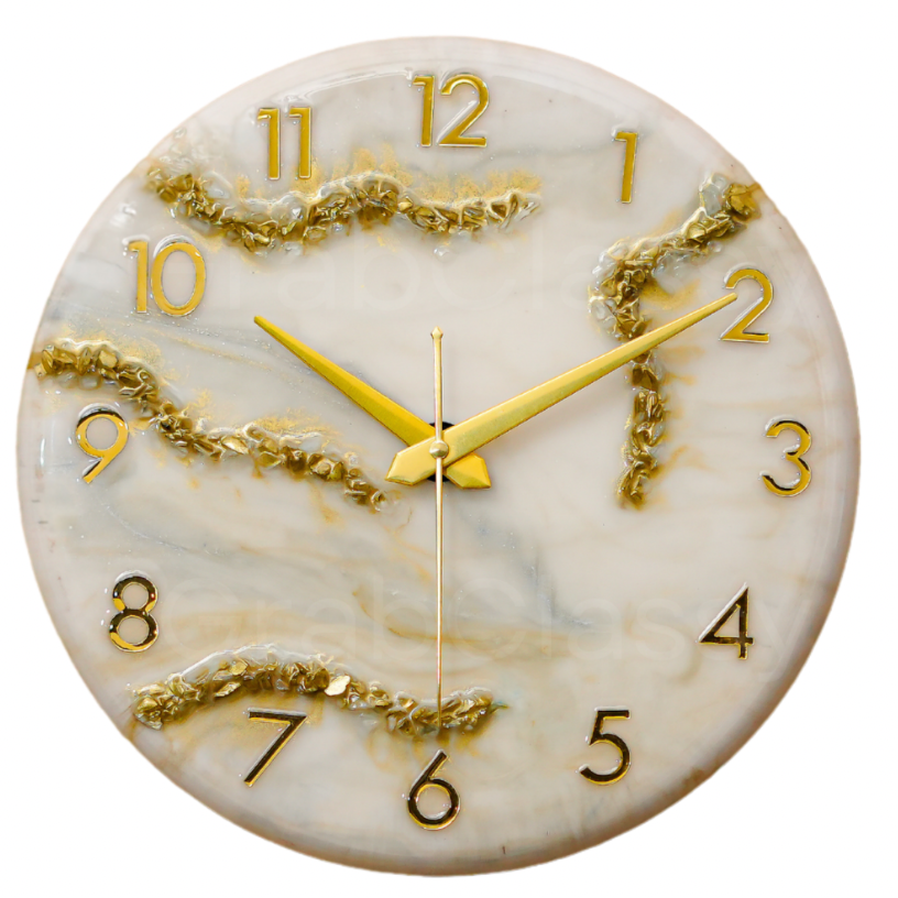 Luxury Silent Wall Clock Desert 30cm